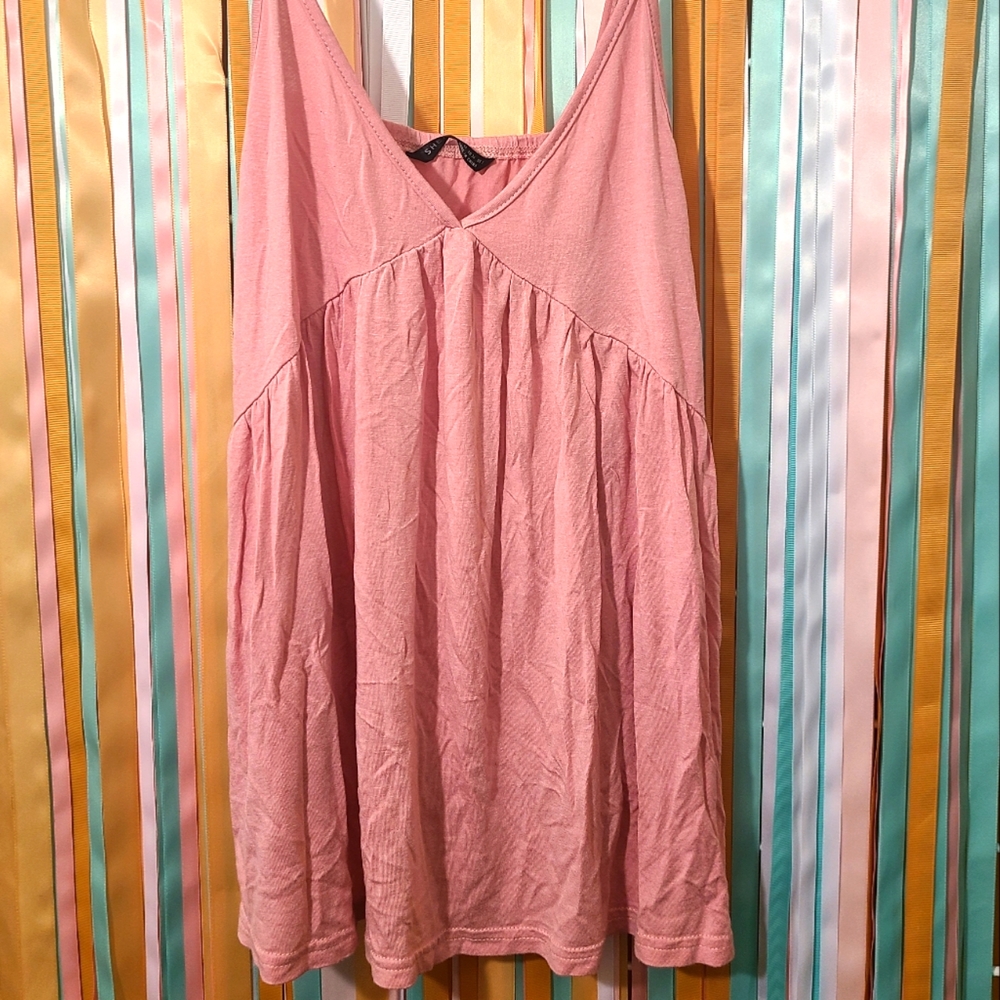 Low cut women's baby tank